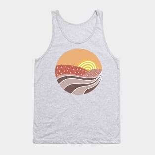 Boho Landscape Tank Top